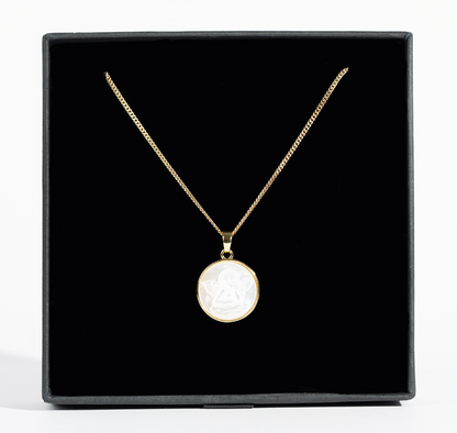 Perleťový anjelik pre ochranu