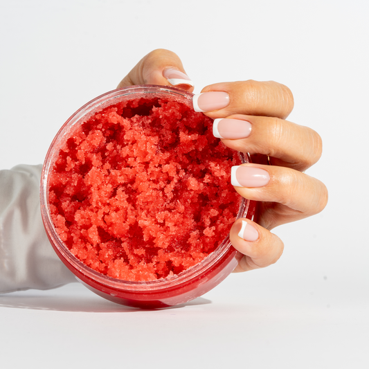 Peeling na telo LENÉE - Santalové drevo & Granátové jablko