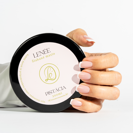 Šľahané telové maslo LENÉE - Pistácia