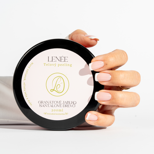 Peeling na telo LENÉE - Santalové drevo & Granátové jablko